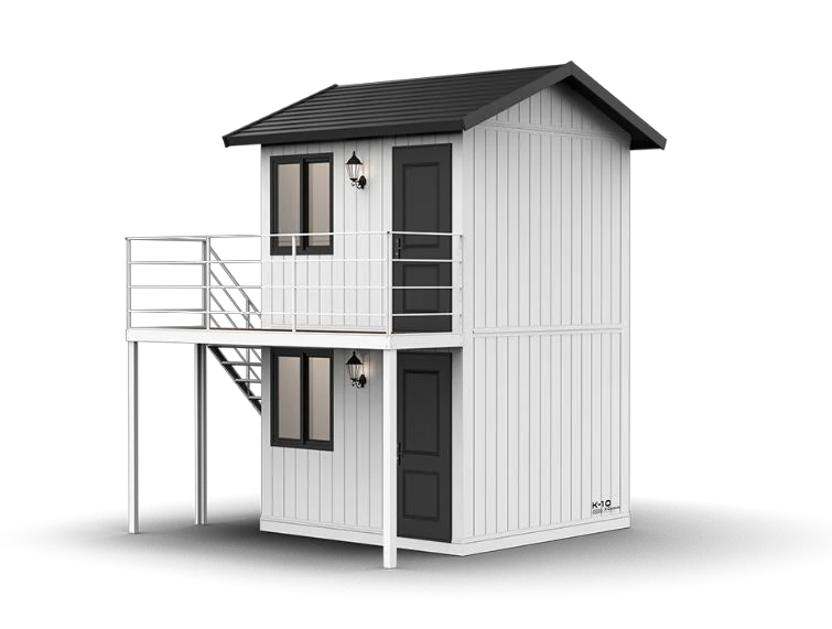 Casa modular não expansível X-Capsule KD-20 — imagem do fabricante